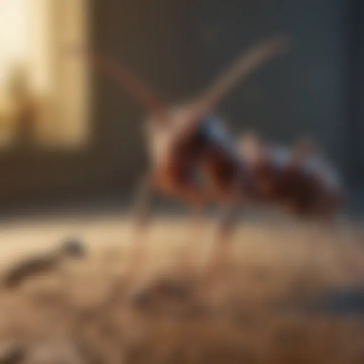 Illustration of various ant species that Ecoraider targets effectively.