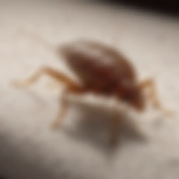 Pre-Treatment Bed Bug Infestation Bed bug infestation before Ecoraider treatment