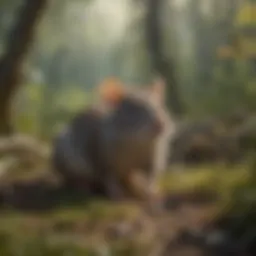 Illustration depicting the intricate ecosystem affected by rat infestations in Florida