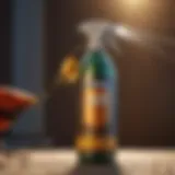 Bird Repellent Spray in Action