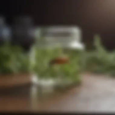 Herbal Flea Treatment Natural herbal flea treatment in a stylish container