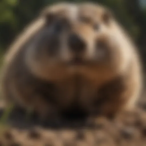 Groundhog Burrow Repellent