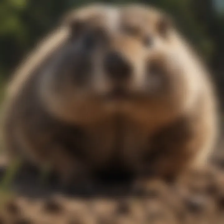 Groundhog Burrow Repellent
