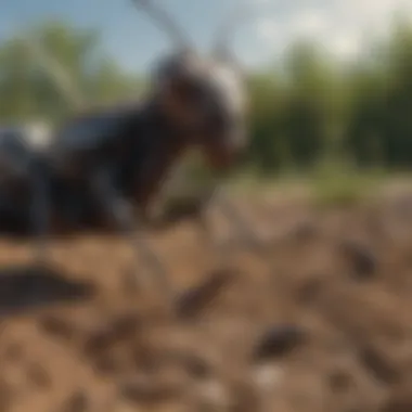 Implementing Extermination Techniques Targeted extermination techniques for in-ground ant control