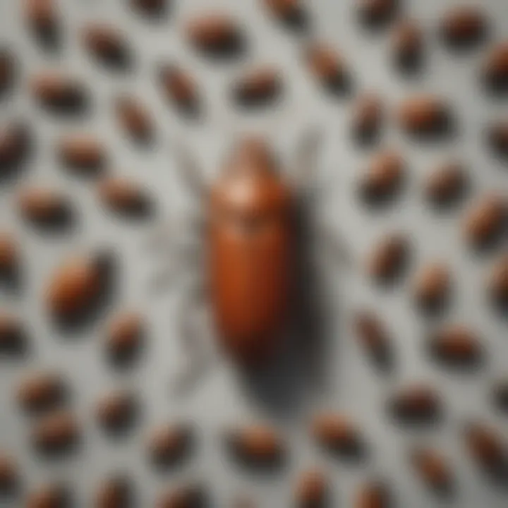 Lifecycle of Larder Beetles and Implications for Treatment Diagram of larder beetle life cycle