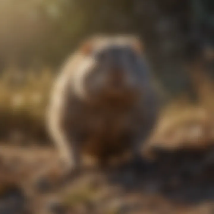 Natural Predators Hunting Voles