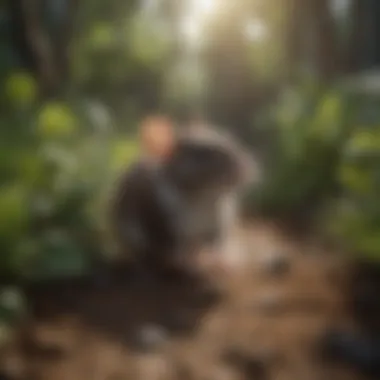 Natural mouse repellent plant