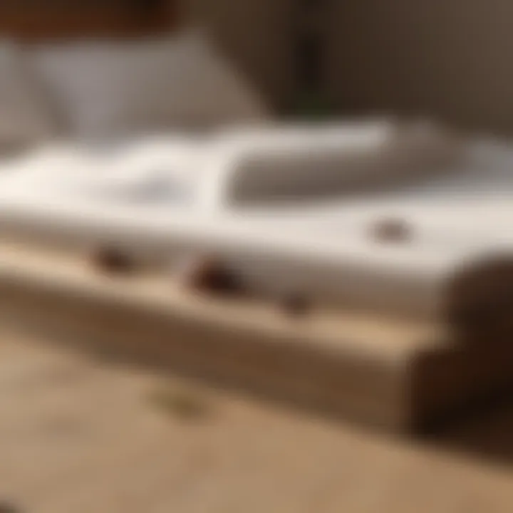 Natural pest deterrents displayed on a table