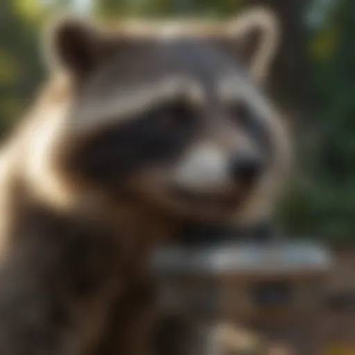 Raccoon Repellent Device