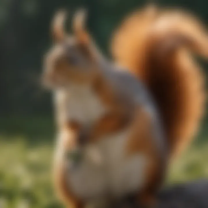 Effective squirrel repellent spray used by pest control expert