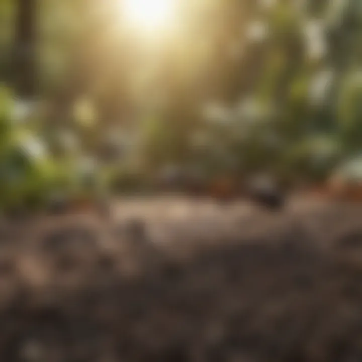 Eco-Conscious Ant Control Ant colony being eradicated with eco-friendly solution