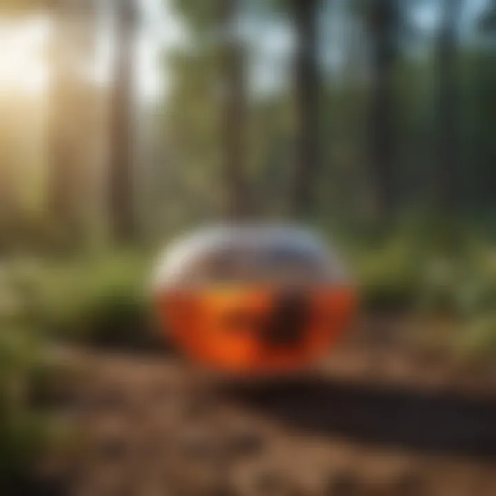 Fly Trap Setup Outdoors