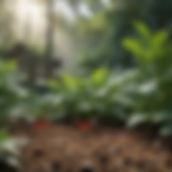 Natural Ant Repellent Plants in Garden