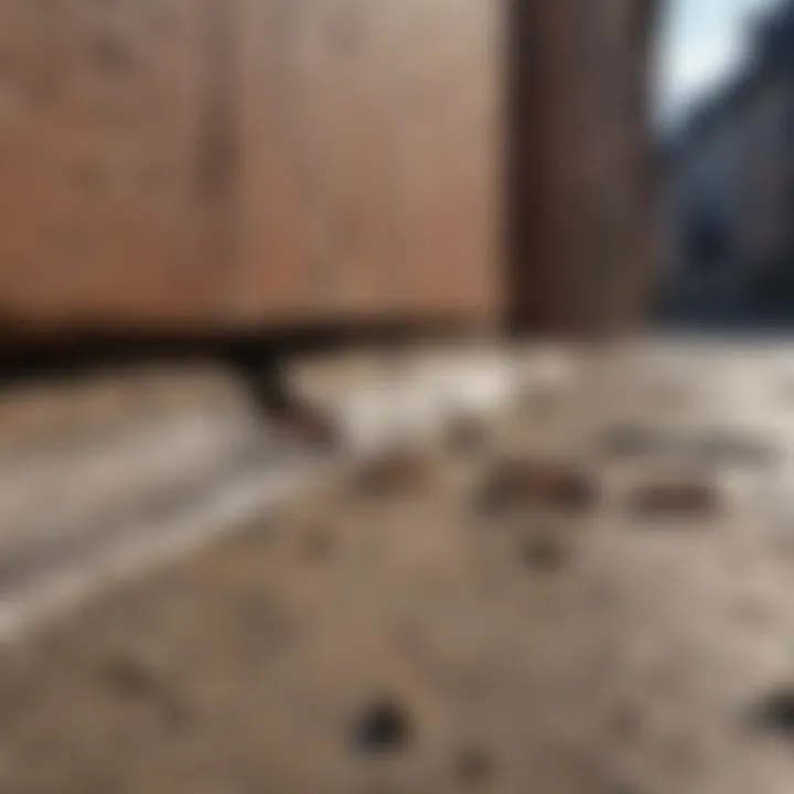 Sealing Cracks and Entry Points to Prevent Ants