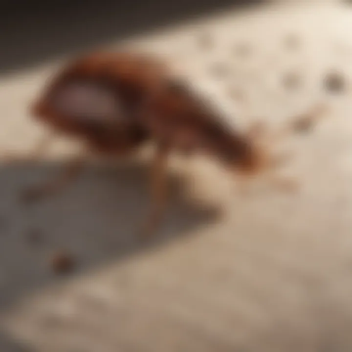 Diagram illustrating various treatment methods for bed bug eradication.