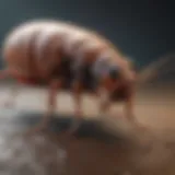 Illustration of Flea Lifecycle Flea Lifecycle Diagram