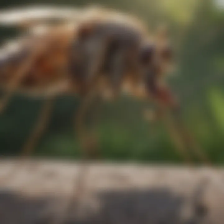 Diagram of mosquito lifecycle