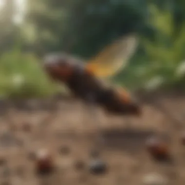 Display of various baits and traps for pest control