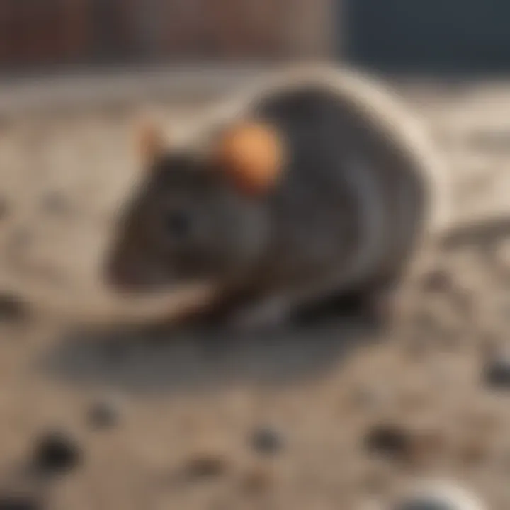 Identifying roof rat droppings