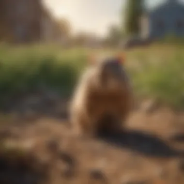 Humane methods to deter gophers