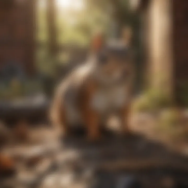 Preventive measures for squirrel proofing a crawl space