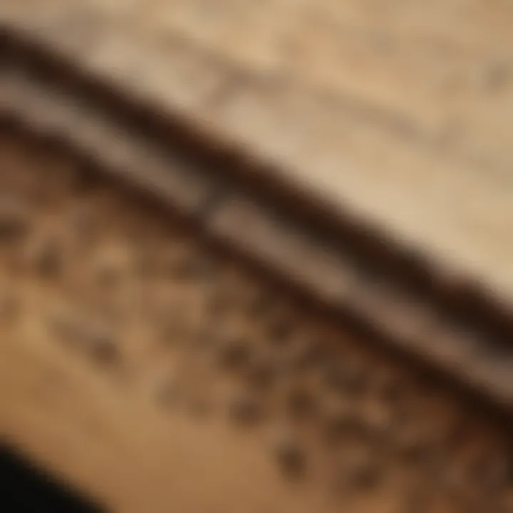 Visible Termite Damage in Wood Termite damage in wooden structure