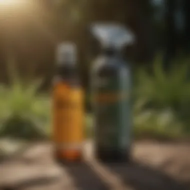 Exploring Options: Various Tick Spray Solutions An array of tick spray products available in the market, highlighting options for consumers.