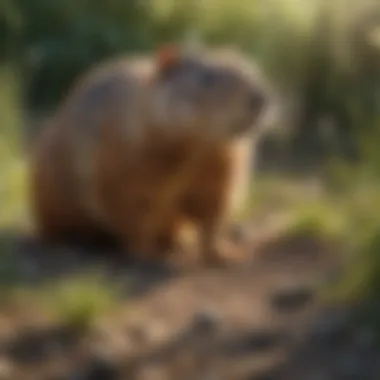 Natural Predators of Gophers Natural predator of gophers illustration