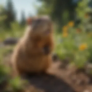 Planting Gopher-Repellent Flora Gopher repellent plant illustration