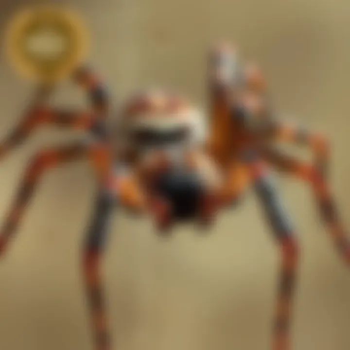 Common spider species found in households