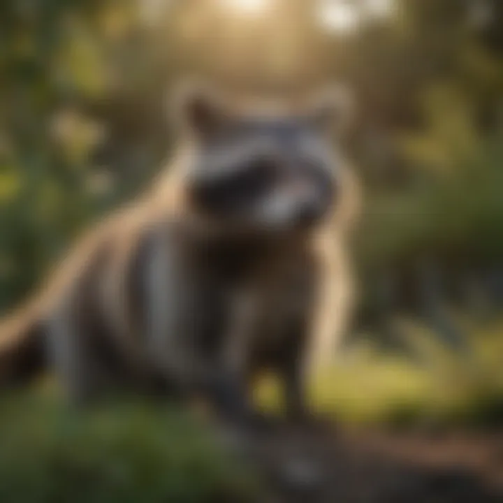 Natural repellents in a garden