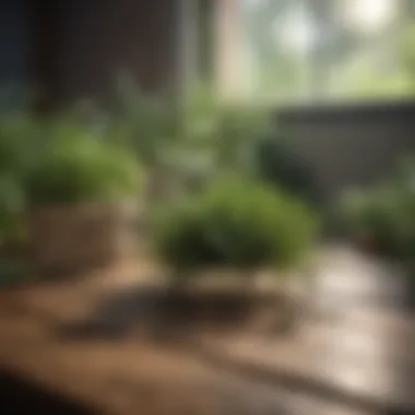 Natural pest control using aromatic herbs