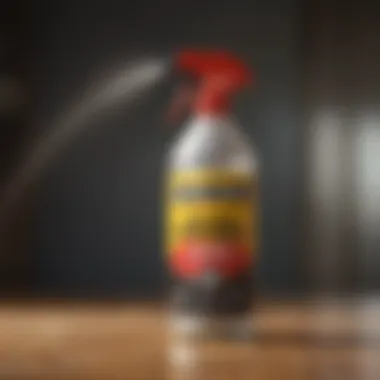 DIY pest control with vinegar spray