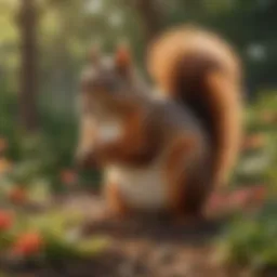 Squirrel Repellent Flowerbed Planting