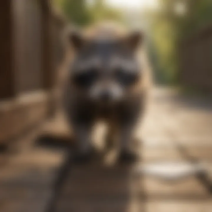 Identifying Raccoon Signs Beneath Your Deck Signs of raccoon presence under the deck