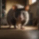 Understanding possum behavior in a garage setting