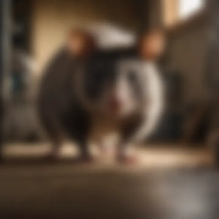 Possum Behavior Insights Understanding possum behavior in a garage setting