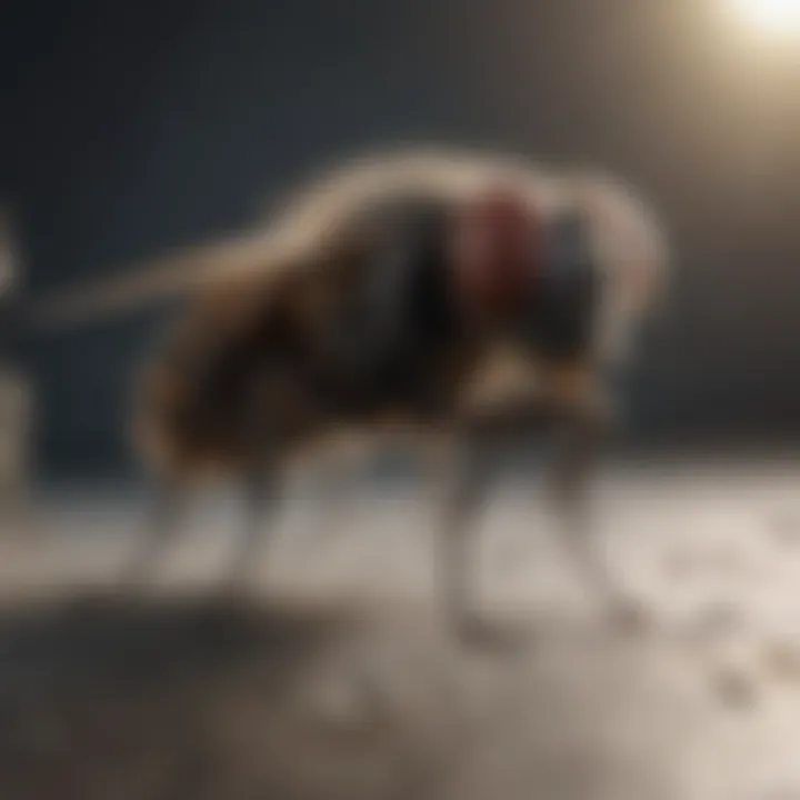 Commercial insect control products for house flies
