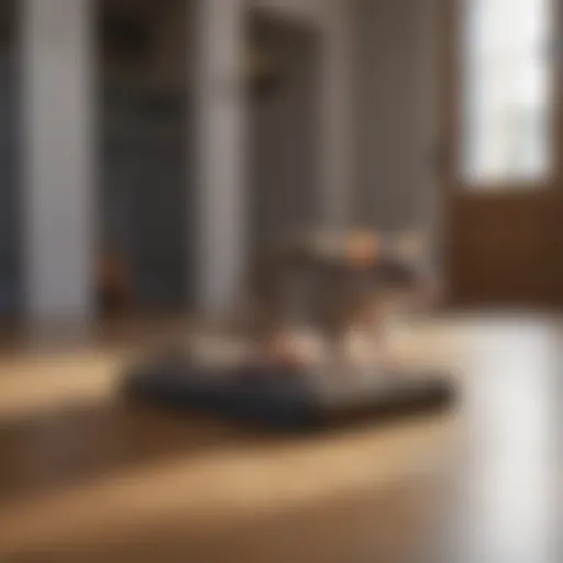 A smart rat trap in a modern home setting