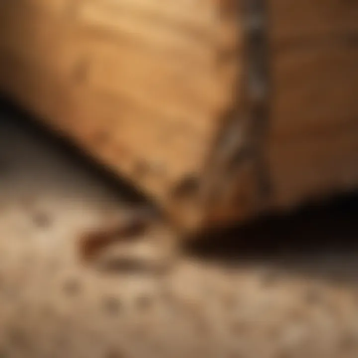 Protective measures around a property against termites