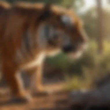 Strategic tiger repellent techniques in action