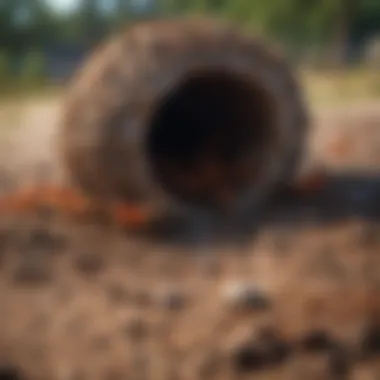 Fire Ant Nest Destruction