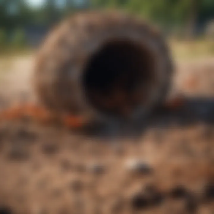 Fire Ant Nest Destruction