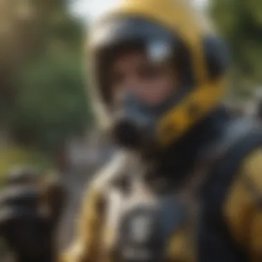 Protective gear for safe removal of a wasp nest