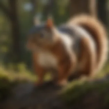 Natural Predator Decoy for Squirrel Control Natural Predator Decoy