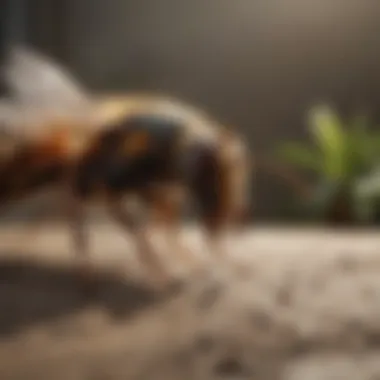 Illustration depicting effective elimination strategies for hornets