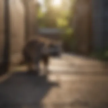 Inspecting and sealing entry points to prevent raccoon access