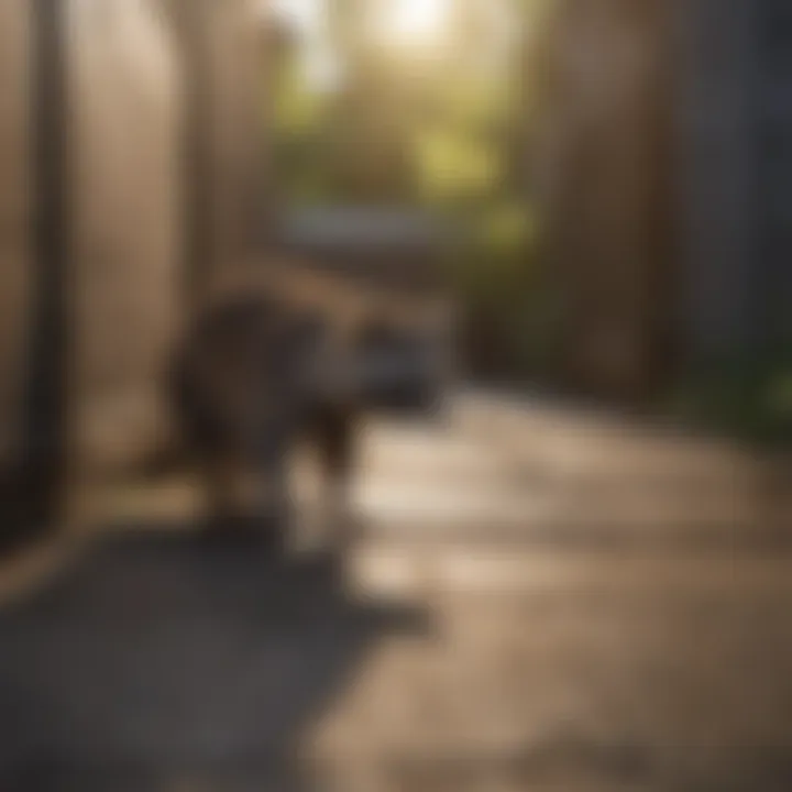 Inspecting and sealing entry points to prevent raccoon access