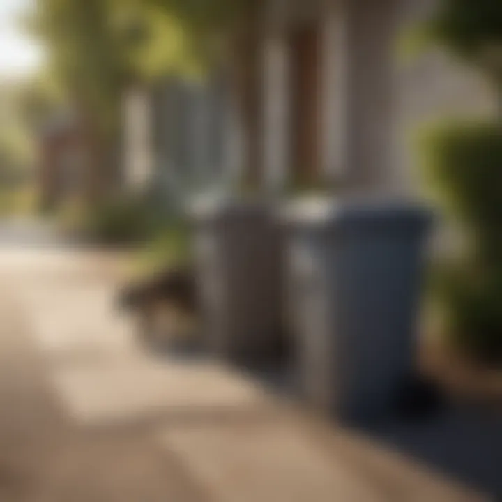 Raccoon-proofing your trash cans