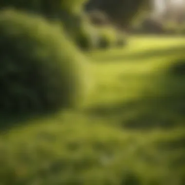 Lush Green Lawn After Vole Removal